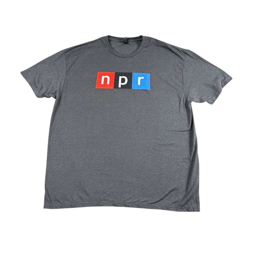 NPR Logo Graphic T-Shirt, Mens 2XL